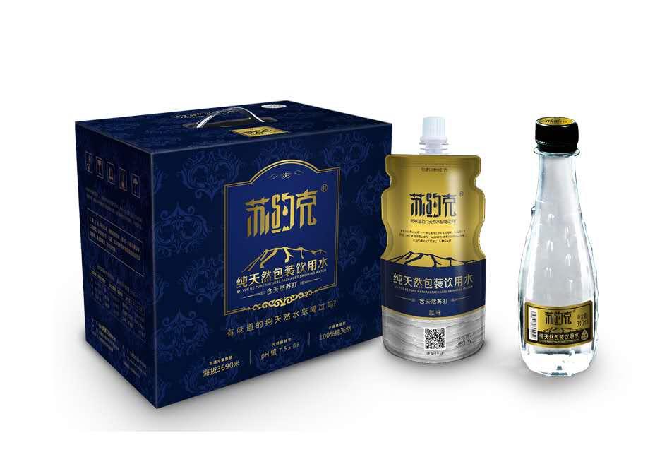 高端会议饮用水新疆苏约克天然苏打水瓶装水310ml_1