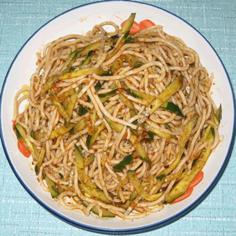 哪里培訓(xùn)陜西涼皮涼面（圖）_3