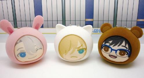 《冰上的尤里》團子掛件來襲，頭戴獸耳又暖又萌！_1