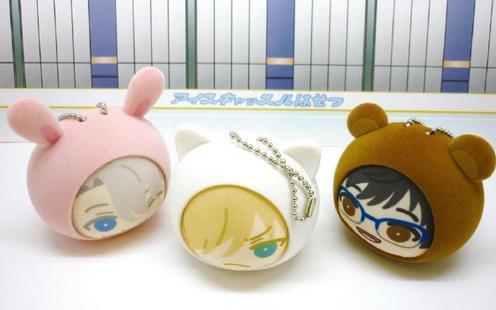 《冰上的尤里》團子掛件來襲，頭戴獸耳又暖又萌！_3