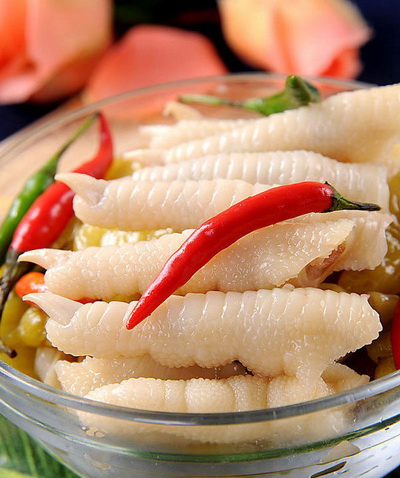 酸辣開胃泡椒鳳爪培訓(xùn)，廣州學(xué)泡椒鳳爪鴨翅做法培訓(xùn)（圖）_1