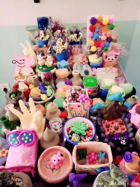 陳店長的陶藝學(xué)習(xí)創(chuàng)意手工館培訓(xùn)結(jié)束（圖）_1