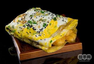 北京學習雞蛋灌餅技術,煎餅果子加盟_1