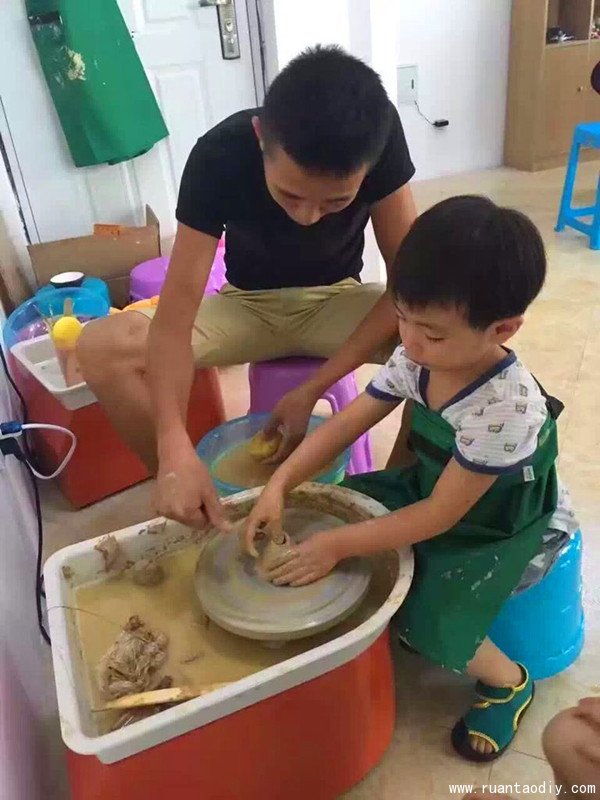 手工陶藝酷熱暑期私人訂制親子陶藝DIY（圖）_2