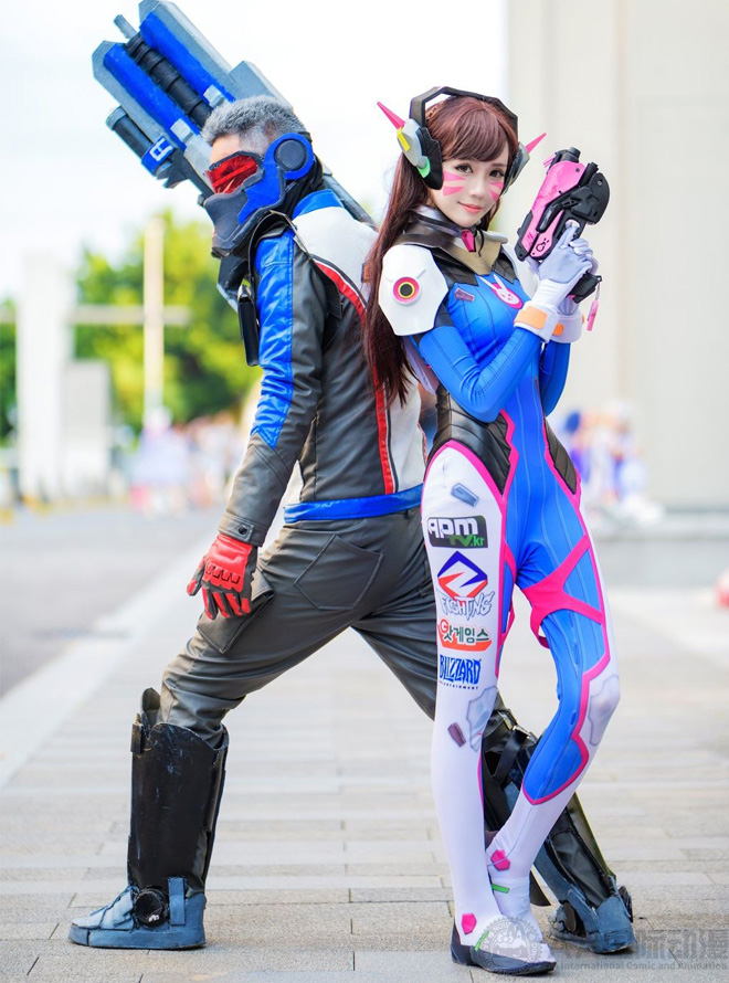 AA國際動(dòng)漫：守望先鋒最美英雄D.VA cosplay賞析_7