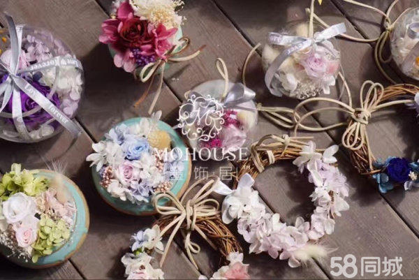 【創(chuàng)業(yè)創(chuàng)意特色花藝加盟店】墨飾居花藝致富好項目_5