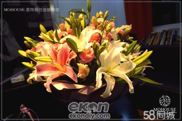 【創(chuàng)業(yè)創(chuàng)意特色花藝加盟店】墨飾居花藝致富好項目_8