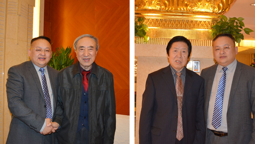 坤凡教育集團總經(jīng)理受各界領導親切接見（圖）_3