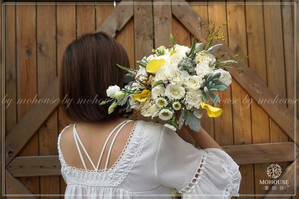 墨飾居創(chuàng)意花店關(guān)于婚禮的浪漫—你結(jié)婚嗎，我有花（圖）_2