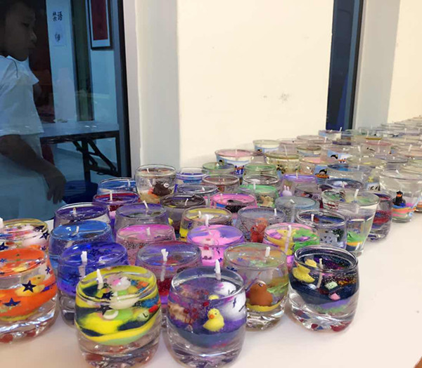 燭生活馬來(lái)西亞店佛學(xué)DIY蠟燭課堂現(xiàn)場(chǎng)（圖）_1