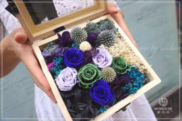 墨飾居創(chuàng)意花店的永生花—以花為名，與時(shí)光秘誓（圖）_3