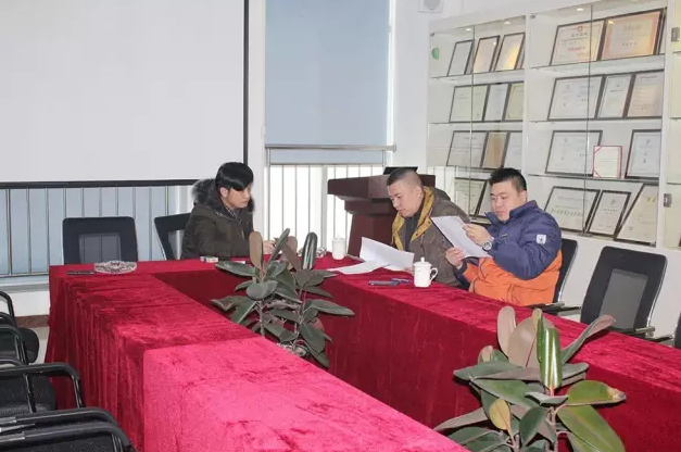 石家莊井徑王總一行來公司參觀考察（圖）_1