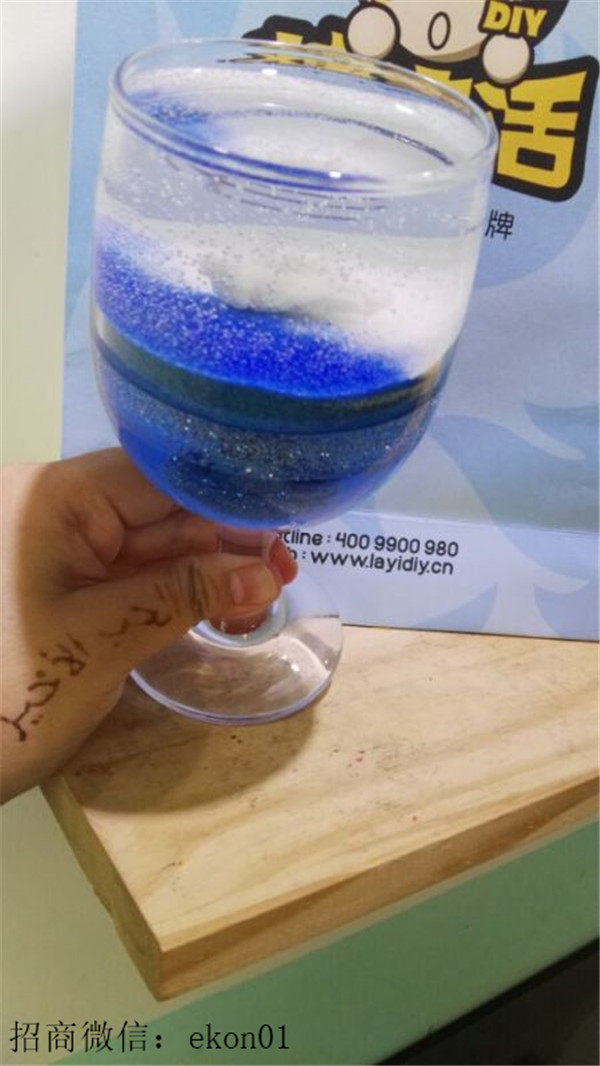 水晶海洋夢(mèng)幻海底世界DIY蠟燭（圖）_1