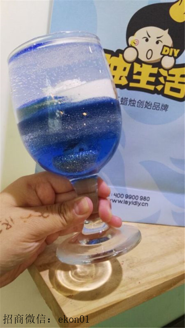 水晶海洋夢(mèng)幻海底世界DIY蠟燭（圖）_3