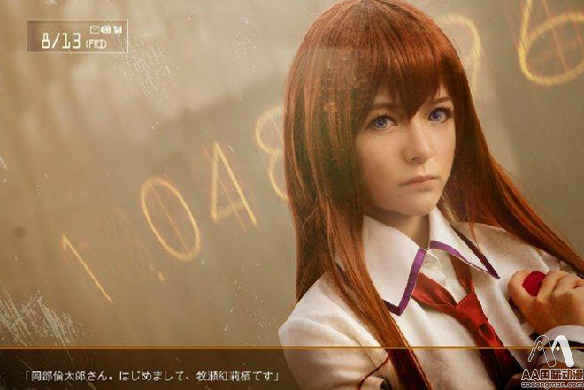 徐嬌cos《命運(yùn)石之門》，大玩cosplay_7