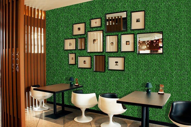 上海仿真植物墻推薦 明筑為何走紅市場？_4