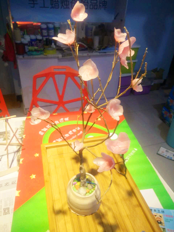 張志洪店長的燭生活手工蠟燭店鋪圣誕活動圖片（圖）_3