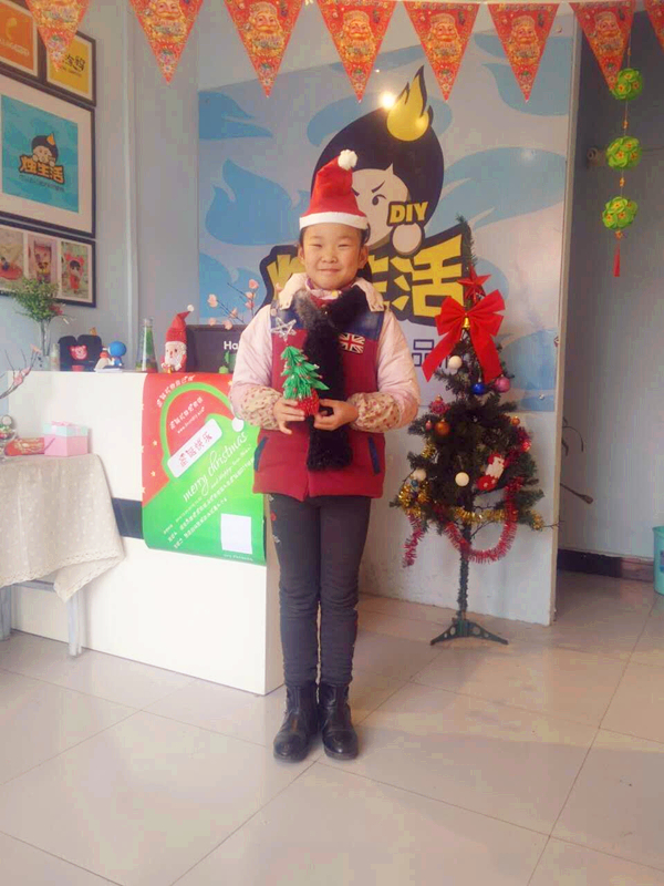 張志洪店長的燭生活手工蠟燭店鋪圣誕活動圖片（圖）_5