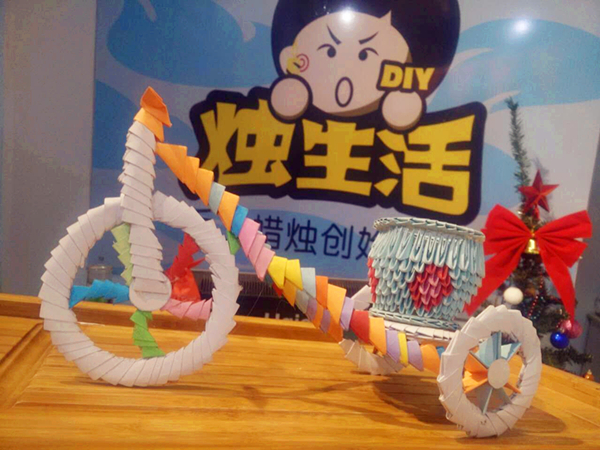 張志洪店長的燭生活手工蠟燭店鋪圣誕活動圖片（圖）_7