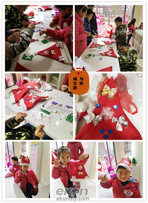 易控創(chuàng)意綜合DIY兒童手工坊2016圣誕活動(dòng)party總結(jié)（圖）_8