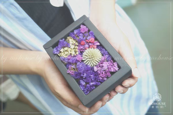 墨飾居創(chuàng)意花店的干花裝飾小屋提升生活品質(zhì)（圖）_3