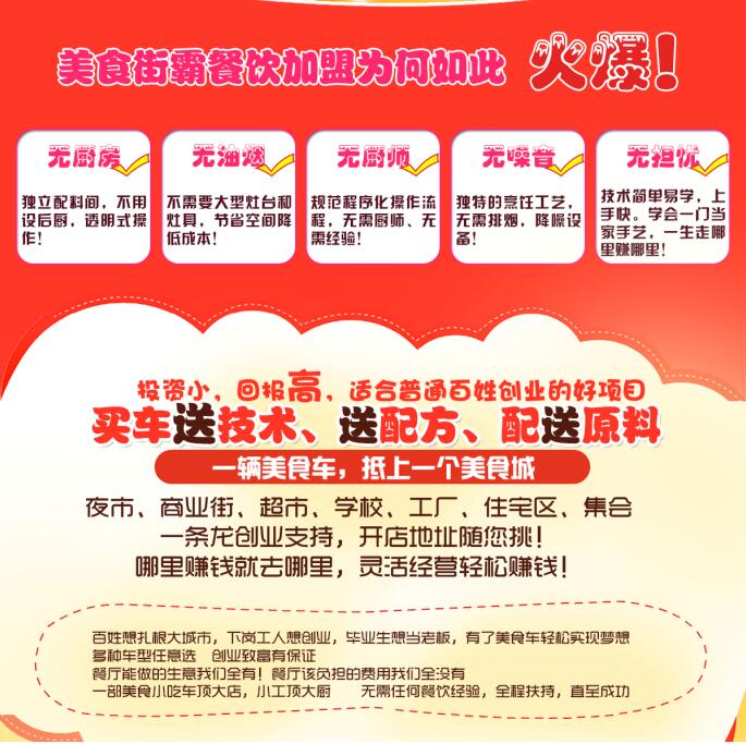 十里飄香小吃車加盟（圖）_5