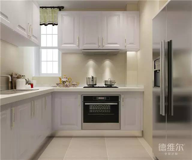 簡歐風(fēng)格三室兩廳裝修案例 全屋定制來德維爾商城（圖）_9