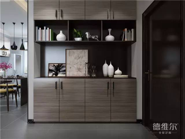 2017必火的8款玄關(guān)柜設(shè)計 德維爾商城定做家具（圖）_7