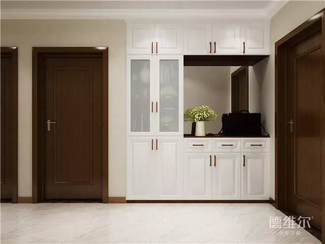 2017必火的8款玄關(guān)柜設(shè)計 德維爾商城定做家具（圖）_8