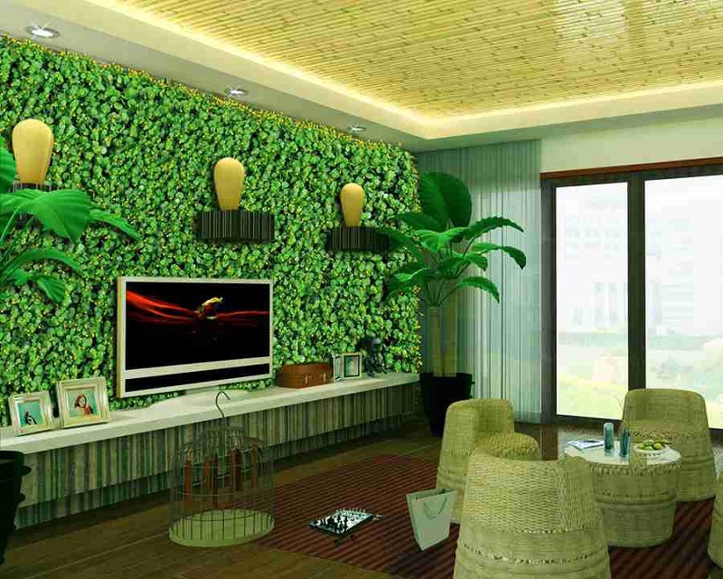 深圳仿真植物墻廠家(圖)_2