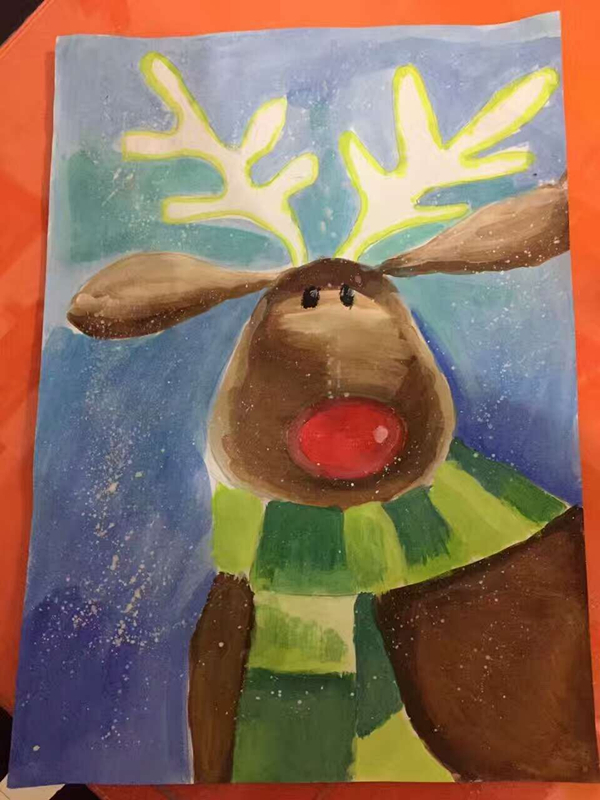 燭生活張磊店長的DIY手工蠟燭店歡樂圣誕活動（圖）_2