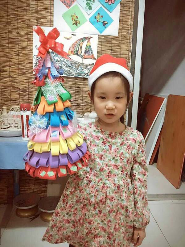 燭生活張磊店長的DIY手工蠟燭店歡樂圣誕活動（圖）_6