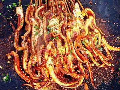 鐵板魷魚特色小吃培訓(xùn)（圖）_1