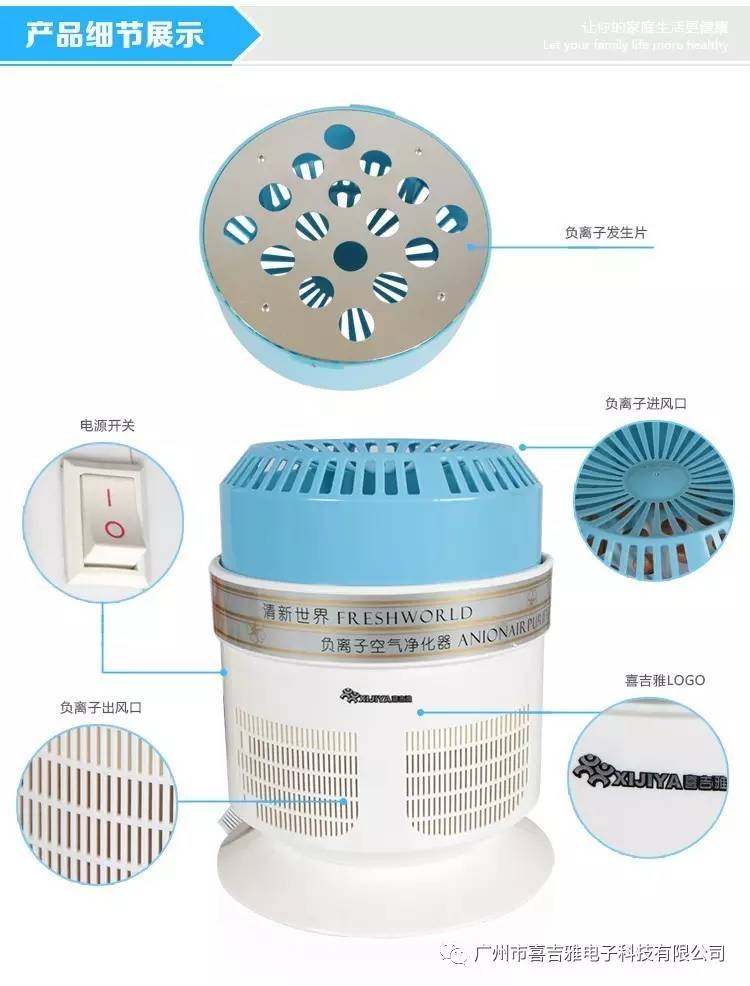 JQ-812負離子空氣凈化器（圖）_3