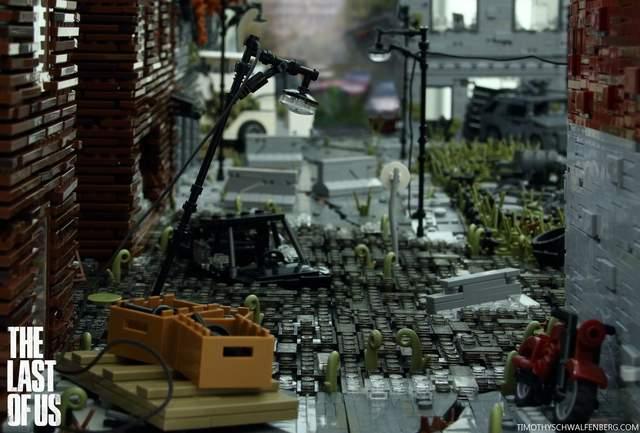 AA國際動漫：玩家用樂高還原《最后生還者》場景_1