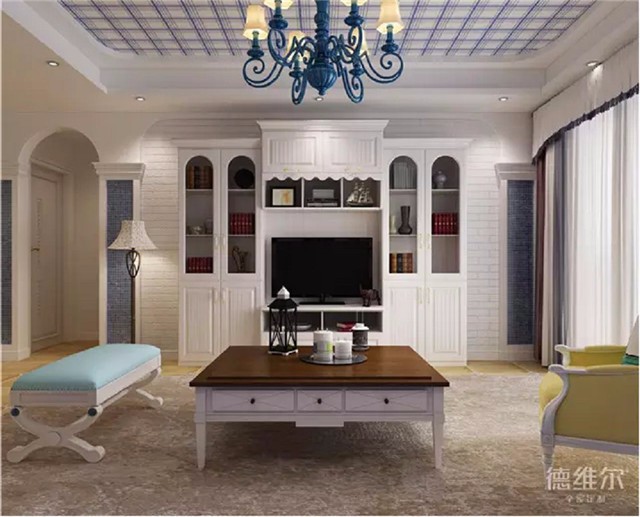 全屋定制德維爾商城:四房兩廳裝修案例(圖)_5