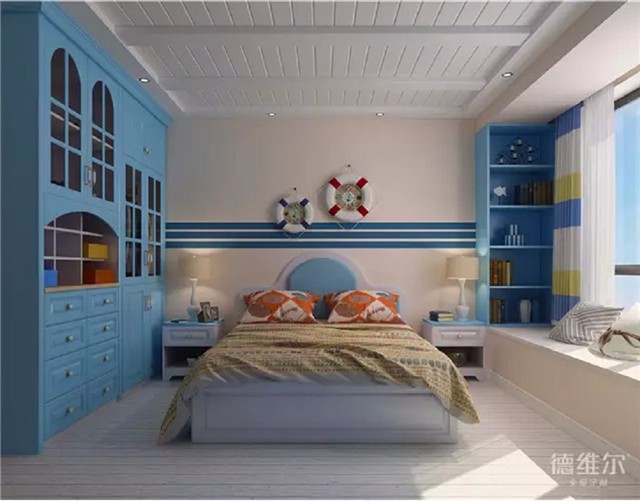 全屋定制德維爾商城:四房兩廳裝修案例(圖)_6