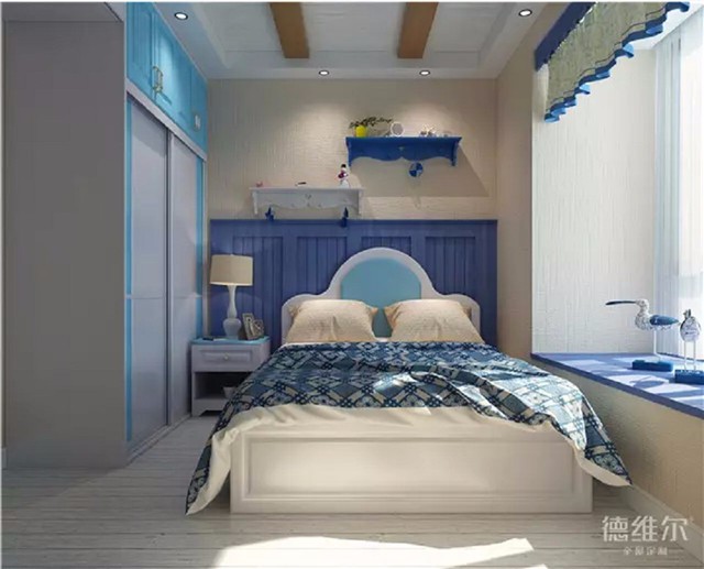 全屋定制德維爾商城:四房兩廳裝修案例(圖)_8