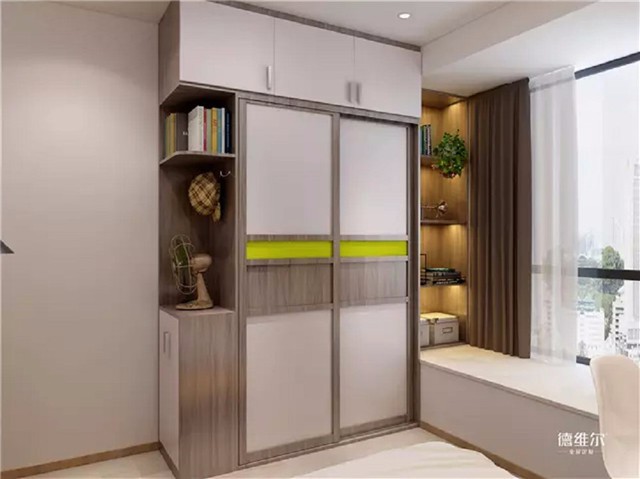 2017經(jīng)典臥室裝修案例 德維爾商城定制家具（圖）_5