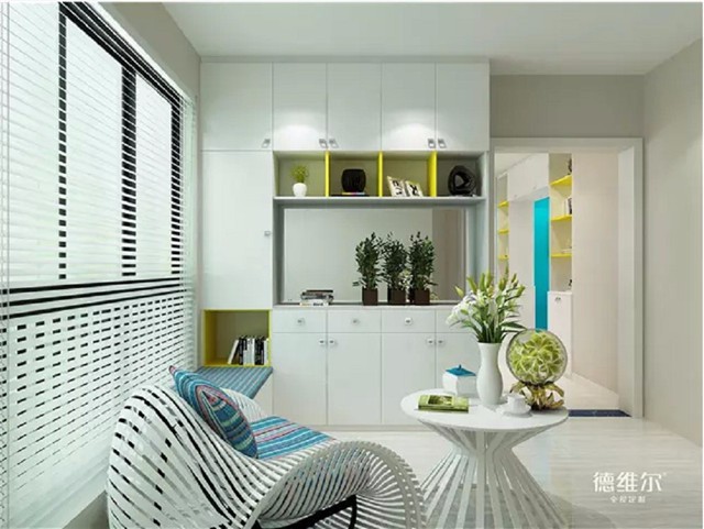 三款大熱的玄關(guān)定制案例！德維爾商城定制家具（圖）_1