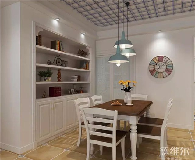 餐廳這樣裝，每天都是情人節(jié)！全屋定制德維爾商城（圖）_3