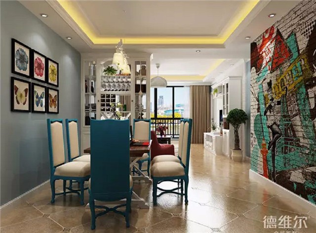 餐廳這樣裝，每天都是情人節(jié)！全屋定制德維爾商城（圖）_4