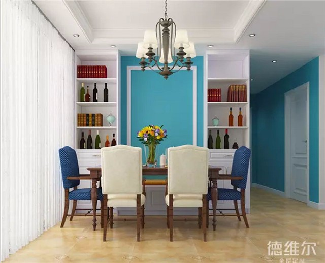 餐廳這樣裝，每天都是情人節(jié)！全屋定制德維爾商城（圖）_5