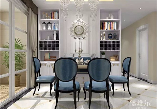 餐廳這樣裝，每天都是情人節(jié)！全屋定制德維爾商城（圖）_7