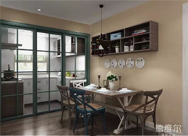 餐廳這樣裝，每天都是情人節(jié)！全屋定制德維爾商城（圖）_9