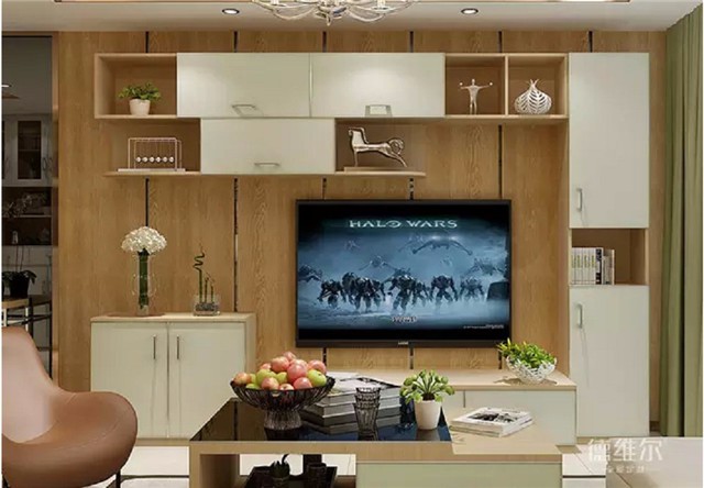 電視背景墻安裝這四點(diǎn)很重要！全屋定制德維爾商城（圖）_1
