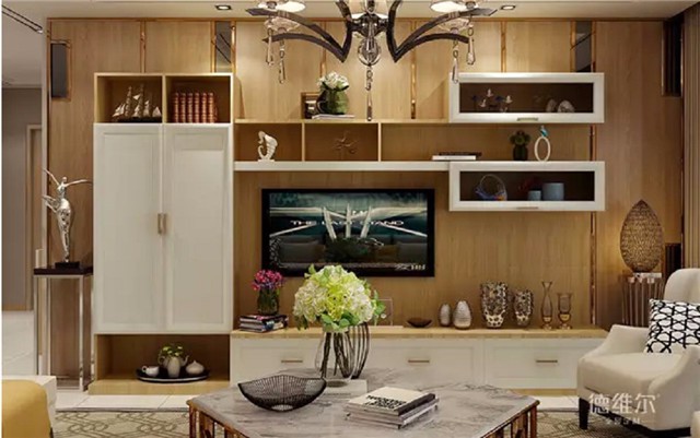 電視背景墻安裝這四點(diǎn)很重要！全屋定制德維爾商城（圖）_2
