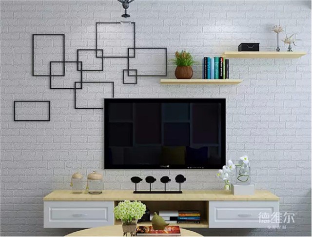 電視背景墻安裝這四點(diǎn)很重要！全屋定制德維爾商城（圖）_3