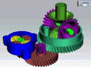 小模数静音塑料齿轮及减速箱设计与制造厂（图）_1