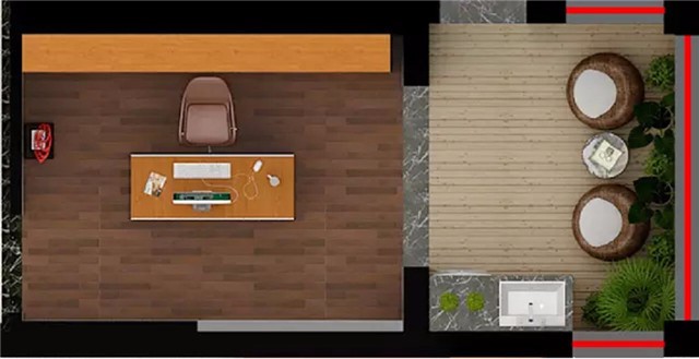 經(jīng)典現(xiàn)代風(fēng)書房定制案例！德維爾商城定制家具（圖）_2